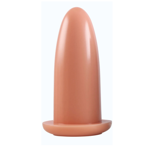 Tapón anal de plástico tamaño S con superficie lisa para estimulación sensual y fácil inserción en embalaje discreto para máxima privacidad.
