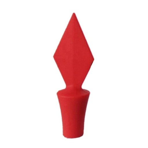 Tapón de vino de silicona con forma de símbolos de póker Tapón de vino Diamantes Corazones Picas Cruces Tapa de sellado Tapa de botella