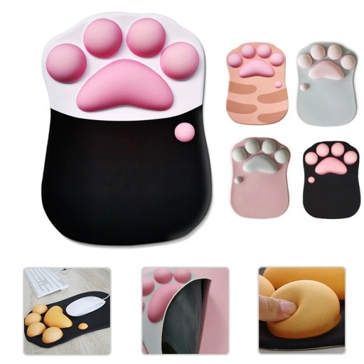 Tappetino per mouse con supporto per polso