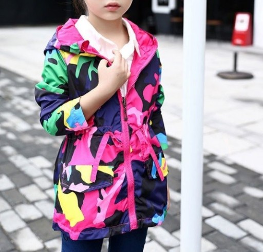 Tarnjacke für Mädchen A2854