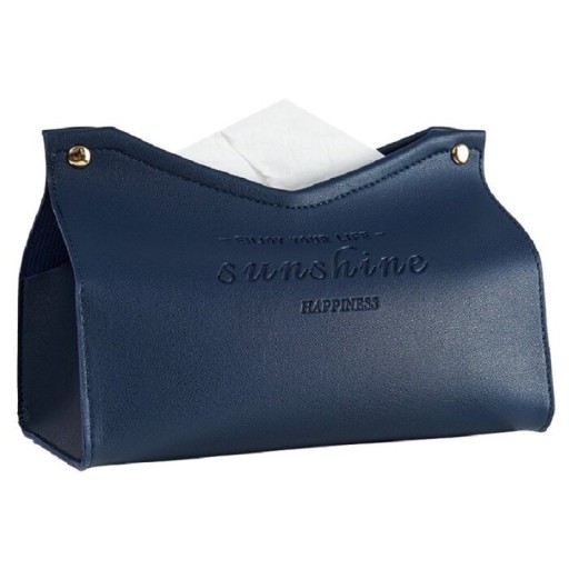Taschentuchbox aus Leder