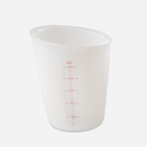Tasse à mesurer en silicone