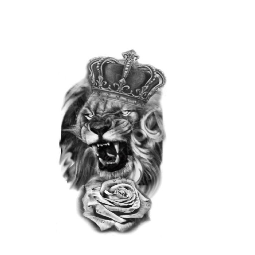 Tatuagem falsa felina