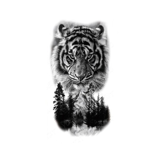 Tatuagem falsa felina