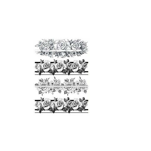 Tatuaggio finto fiore