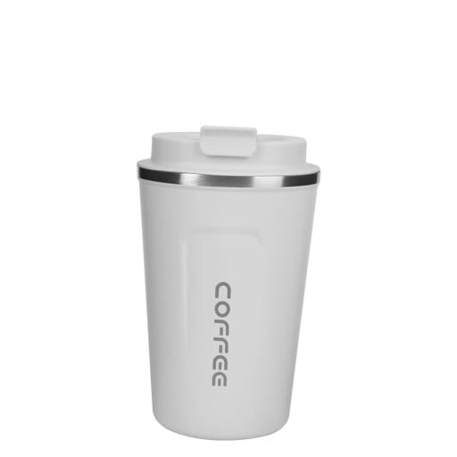 Taza térmica de acero inoxidable de 380 ml Aislamiento al vacío de doble pared Taza de viaje para café y té Taza térmica a prueba de fugas