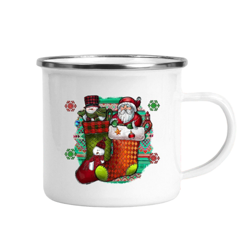 Tazza di Natale con Babbo Natale