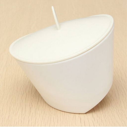 Tea Cup with Filter for Loose Tea Slanted Shape with Lid Leaves Remain Separate from the Beverage Material Plastic Capacity 200 ml Dimensions