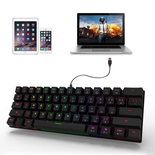 Teclado retroiluminado dual-mode