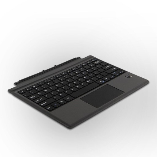 Teclado sem fios para tablet Microsoft Surface Pro com touchpad Conexão Bluetooth 3.0 Design fino 29,6 x 21,8 x 0,6 cm Preto