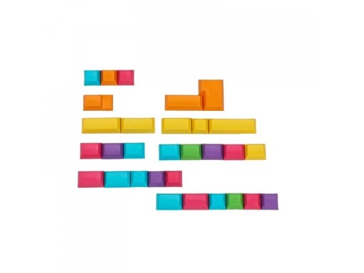 Teclas intercambiables de colores