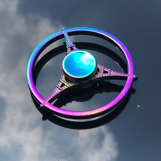 Tęczowa fidget spinner