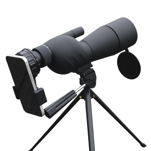 Tehokkaat kiikarit 25 - 75x60 suurennuksella Pitkän kantaman kiikarit jalustalla, vedenpitävät 30 x 10 x 8,5 cm luontohavainnointitarvikkeet