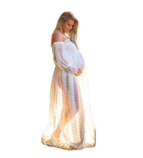 Těhotenské šaty na focení N927