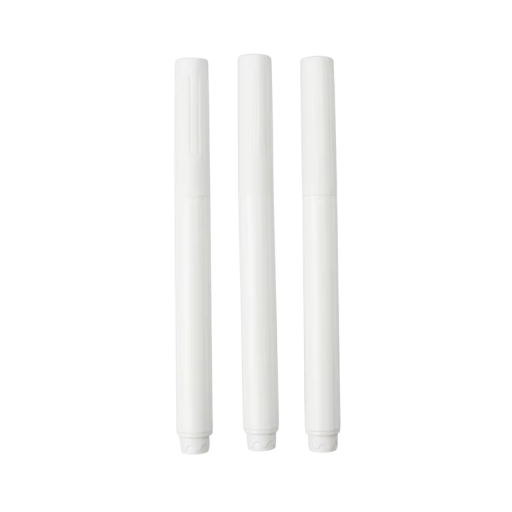 Tekuté kriedové pero Mazateľné biele Sada 3 ks Dĺžka 10,3 cm Fix na sklo Na písanie a kreslenie na tabuli okna i elektronickú tabulu