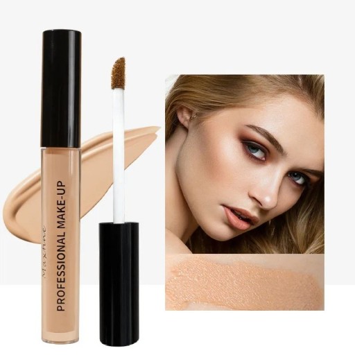 Tekutý vodeodolný hydratačný matný make-up s aplikátorom 15g Dlhotrvajúci make-up na tvár pre všetky typy pleti