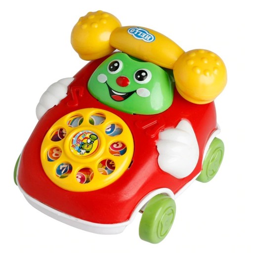 Telefone infantil com rodas