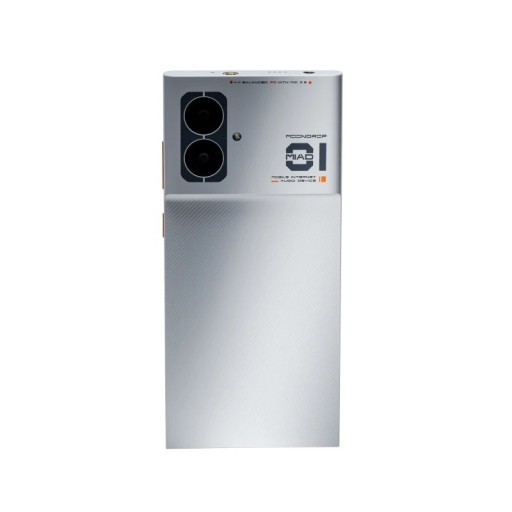 Telefono Hi-Fi musicale Moondrop MIAD 01 con Wi-Fi 5G e Bluetooth uscita simmetrica da 4,4 mm e jack da 3,5 mm riproduzione MP3 e WAV argento
