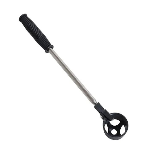 Teleskooppinen ruostumattomasta teräksestä valmistettu golfpallonpoimija, 217 cm, sisäänvedettävä työkalu, jossa automaattinen lukitus, kannettavat harjoitusvälineet