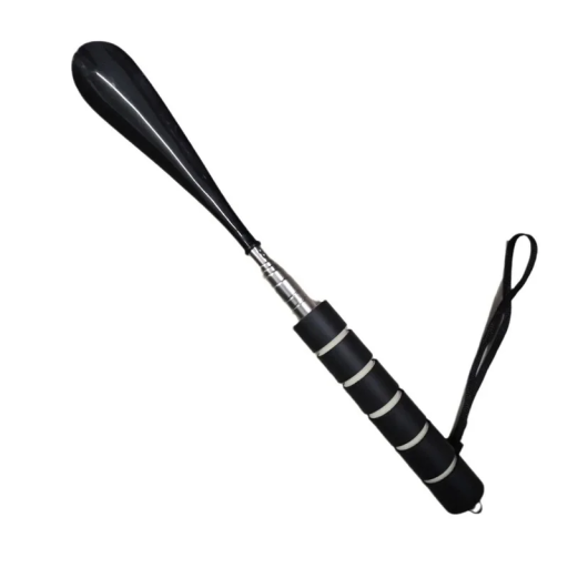 Teleskop-Schuhlöffel 30-71 cm Verstellbarer langer Schuhlöffel aus Edelstahl und PP-Kunststoff Schuhanziehhilfe