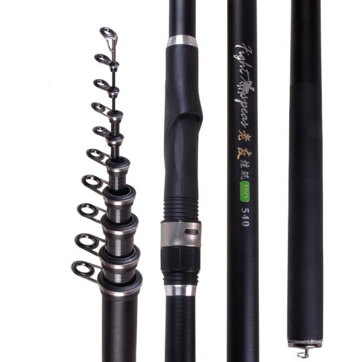 Teleskopisk fiskestang 4,4 m