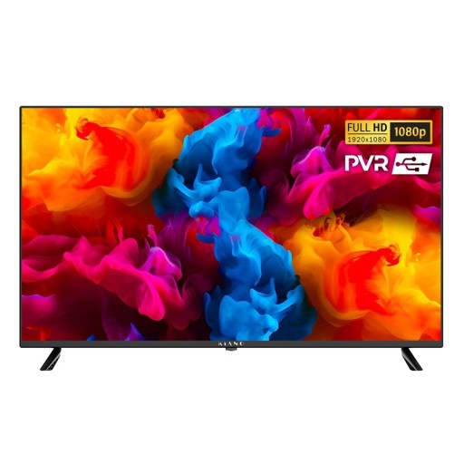 Televízor Kiano Slim TV 40" LED Full HD 1080p DLED matica s tunerom DVB-T2 a Dolby Audio i PVR nahrávaním Do obývacej izby