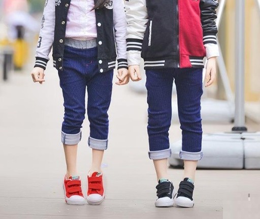 Ténis de lona para crianças A762