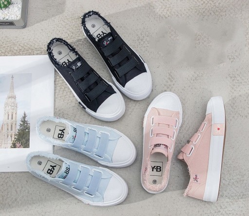 Tênis femininos Katie com fecho de velcro J1788