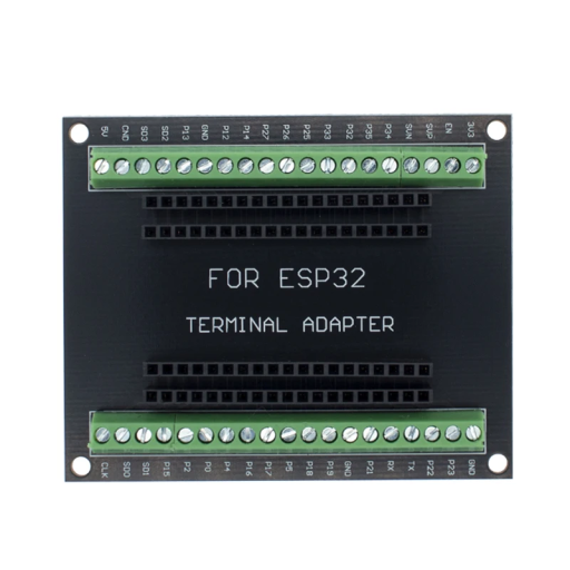 Terminal Adapter for ESP32S Development Board Expansion Module with GPIO Connectors Easy Connection of Sensors and Peripherals