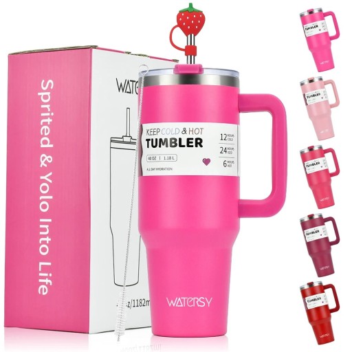 Termo de acero inoxidable de 900 ml con doble pared de vacío, de vidrio con tapa y pajita, para bebidas frías, taza DIY con accesorios.
