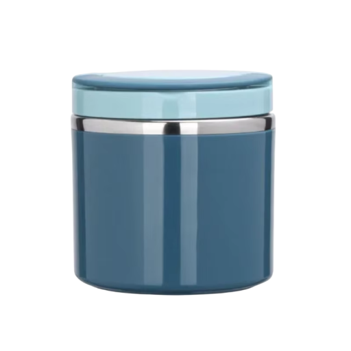 Termo de acero inoxidable para alimentos, 630 ml, lonchera térmica de 11,8 x 11 cm, termo para sopa que mantiene la comida caliente para el trabajo y la escuela.