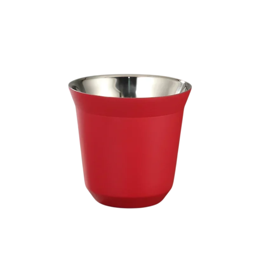 Termoizolačný hrnček 80 ml z nerezovej ocele 304 Dvouvrstvý odolný šálok na espresso Káva Čaj Mini hrnček 6 x 4,2 cm Cestovný dizajn