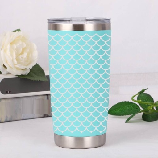 Termosmugg med mosaik