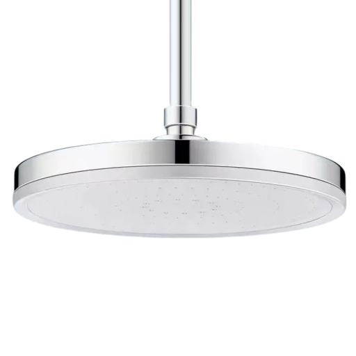 Testa doccia 23 cm 6 modalità Doccia a soffitto ad alta pressione con grande flusso Ugello doccia superiore girevole G1/2 Installazione standard