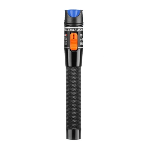 Tester di fibre ottiche 15mW FTTH penna ottica laser rosso SC FC ST lega di alluminio misuratore di potenza regolabile 650nm