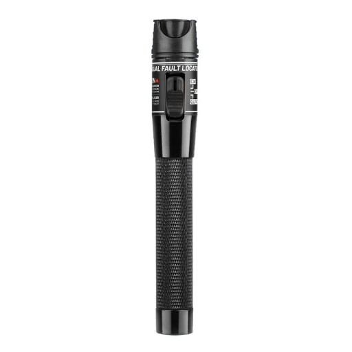 Tester für optische Fasern 60mW FTTH optisches Stiftgerät roter Laser SC FC ST Aluminiumlegierung einstellbares Leistungsmessgerät 650nm