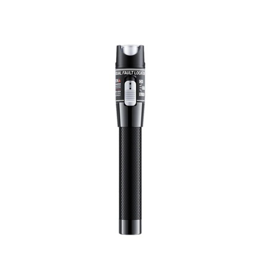Tester für optische Fasern 80mW FTTH optischer Stift roter Laser SC FC ST Aluminiumlegierung einstellbares Leistungsmessgerät 650nm
