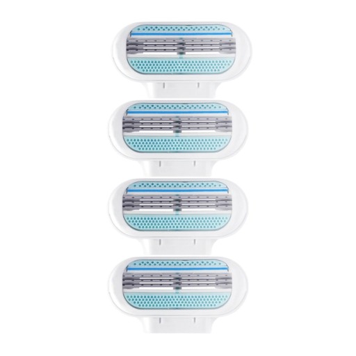 Têtes de rasoir de rechange 4 pcs