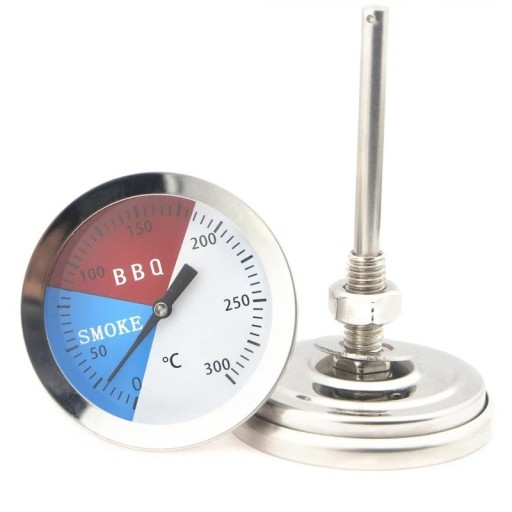 Thermometer für Grill und Räucherkammer 0 - 300 °C