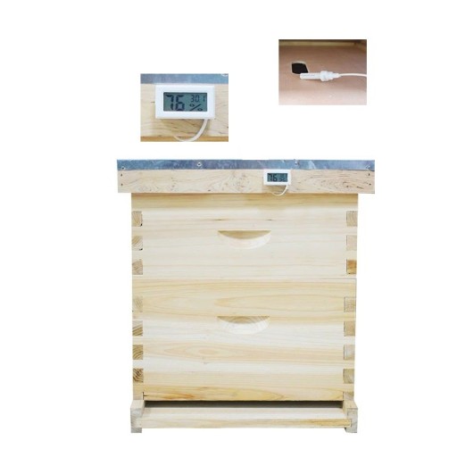 Thermomètre et hygromètre numériques pour ruche