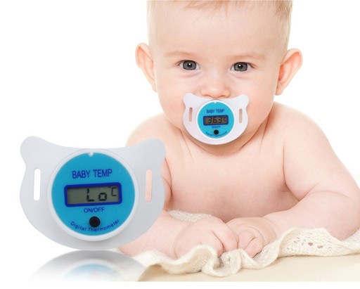 Thermomètre pour enfant en tétine