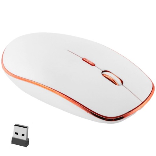 Thin Silent Wireless Mouse
