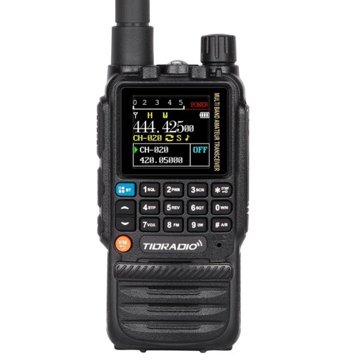 TIDRADIO H3 GMRS Radio Station with Long Range AM and FM Aviation Band 199 Channels Type-C Charging and Programming via App