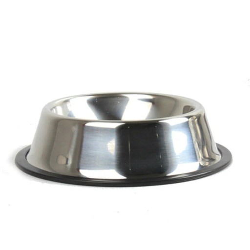 Tigela de Aço Inoxidável para Cães