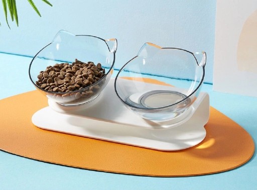 Tigelas para gatos com suporte