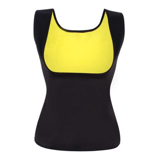 Tílho feminino redutor com efeito sauna