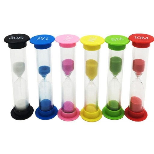 Timeglas 5 stk.