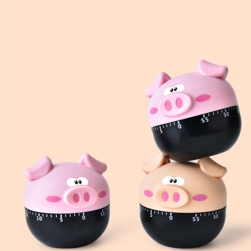 Timer da cucina a forma di maialino