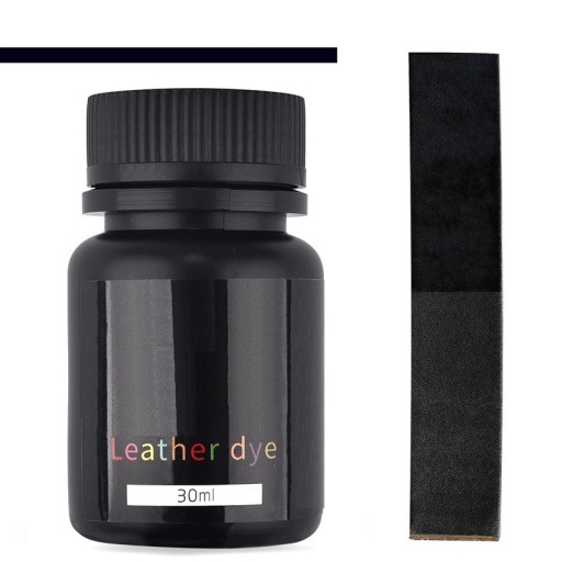 Tinta líquida para pele 30 ml cor pigmentada para reparação e renovação de pele para bancos de automóveis, malas, sapatos, ténis e artesanato em pele
