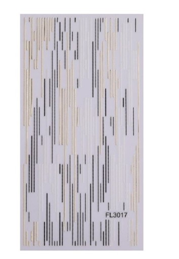 Tiras autoadhesivas para decorar uñas